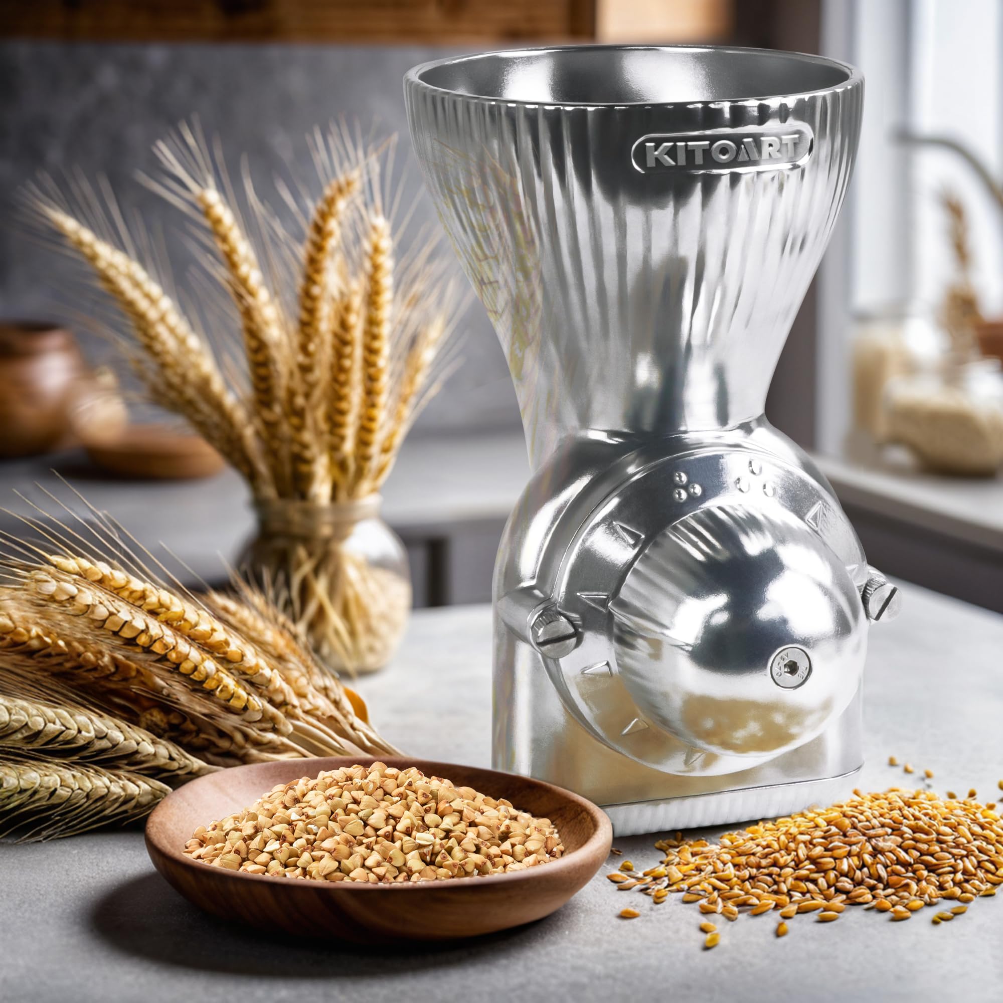 Amazon | KitchenAidスタンドミキサー用オールメタルグレインミル